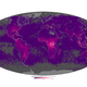 This image of global lightning activity was pieced together from years of data collected by Earth observing satellites. GOES-R will monitor lightning activity real time, with no gaps in coverage for the western hemisphere. Image: NASA Earth Observatory